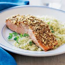 Salmon with Spice Crust